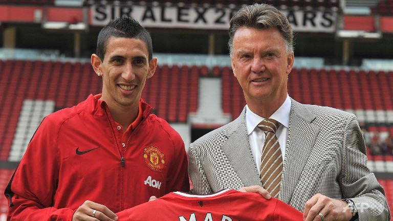 Don’t expect Di Maria to transform Man Utd, warns van Gaal