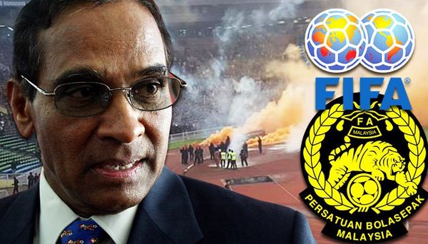 Harimau Malaya Supporters Explain Why Flares Were Thrown During World Cup Qualifier Game