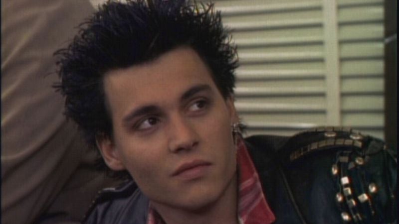 Johnny Depp went “undercover” as a punk in a very special