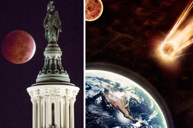 Truth-seekers claim the Blood Moon Armageddon is coming – and that mysterious Planet X is coming to crash into Earth