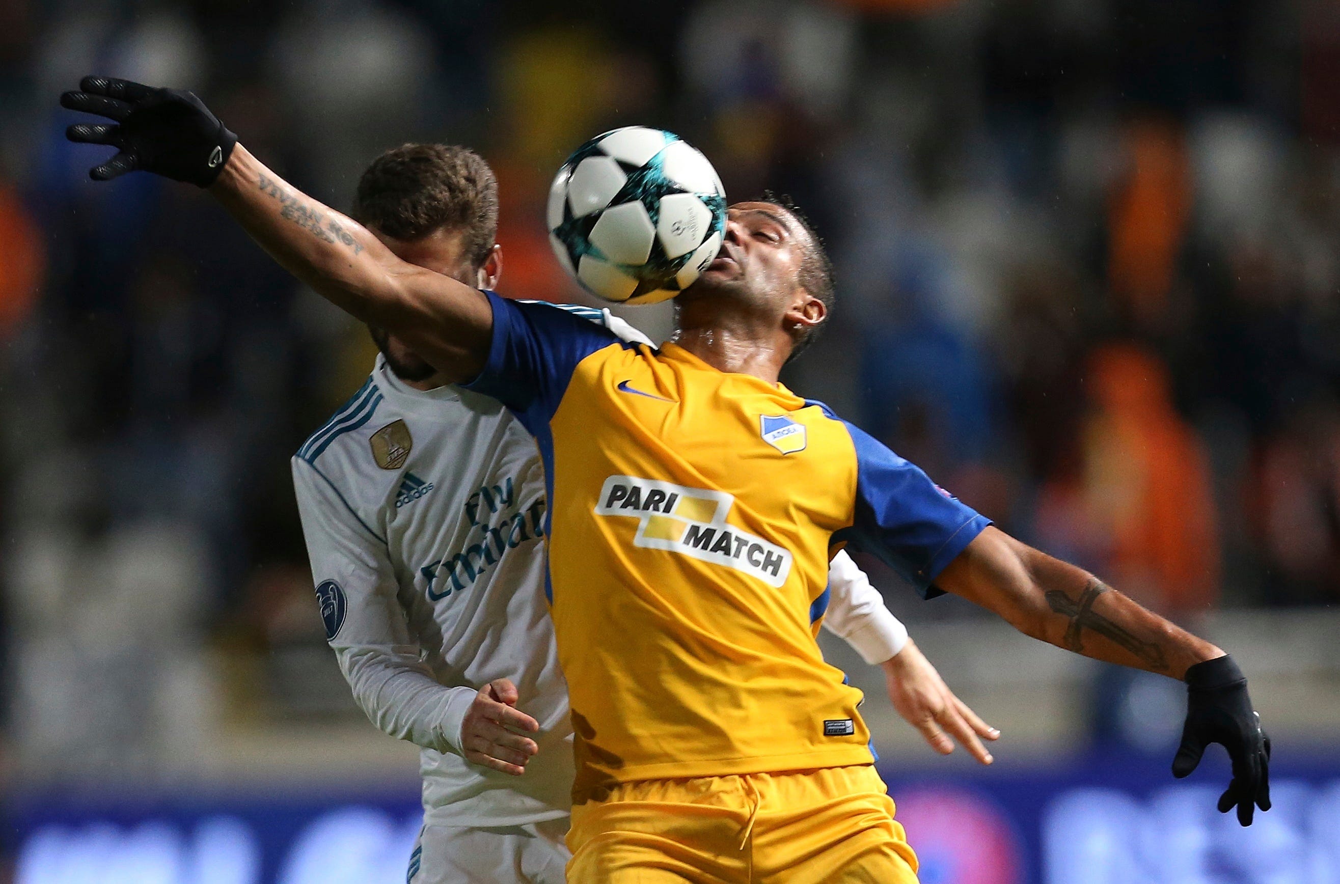 Madrid thrashes APOEL 6-0 to make Champions League last 16