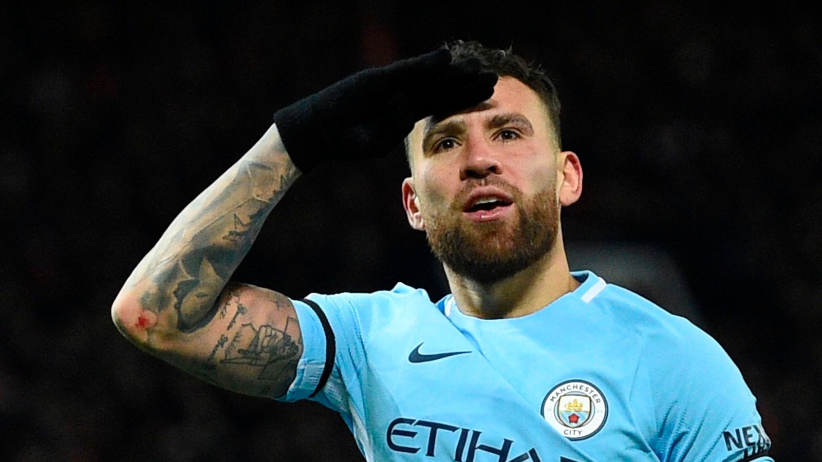 Pep Guardiola says Nicolas Otamendi vital to Manchester City’s unbeaten Premier League run