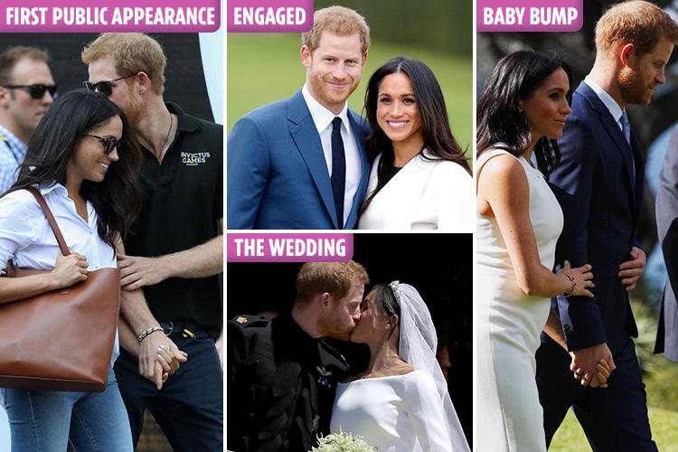 How Prince Harry fell for Meghan Markle: The story of their romance in pictures on the anniversary of their engagement