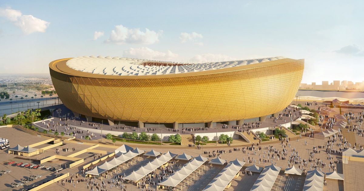 First look at stadium set to host Qatar 2022 World Cup Final