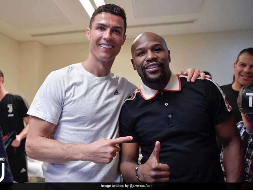 “Champions Celebrating With A Champion”: Cristiano Ronaldo Celebrates Italian Super Cup Victory With Floyd Mayweather