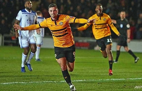 Fourth tier Newport stun Premier League Leicester 2 1 in FA Cup