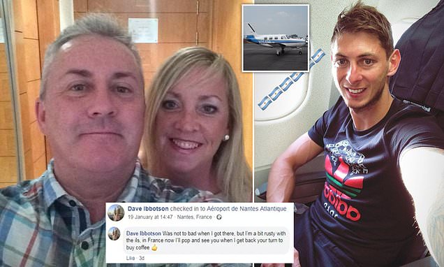 ‘Part-time’ pilot, 60, missing with Cardiff City footballer is revealed as a married father-of-three gas engineer and ‘wedding DJ’ who flies skydivers from private airfields