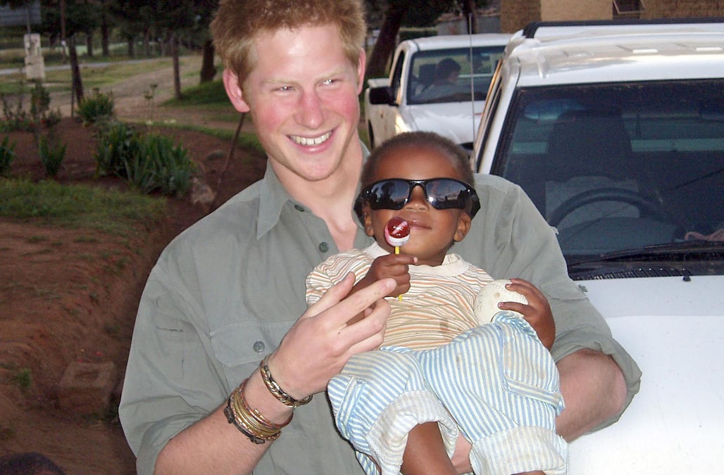 Just 100 adorable photos of Prince Harry with kids that prove he’ll make a great dad