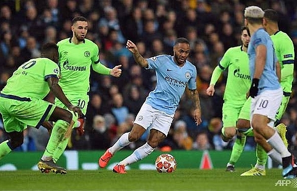 Man City crush Schalke 7 0 to reach Champions League quarter finals