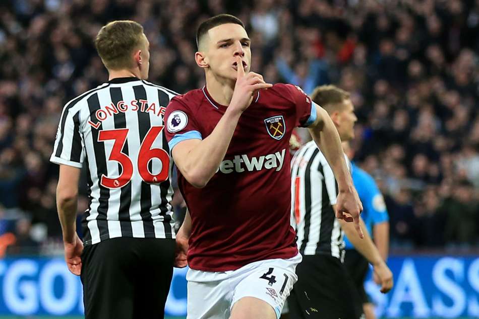 West Ham 2 Newcastle United 0: Rice and Noble score in comfortable win