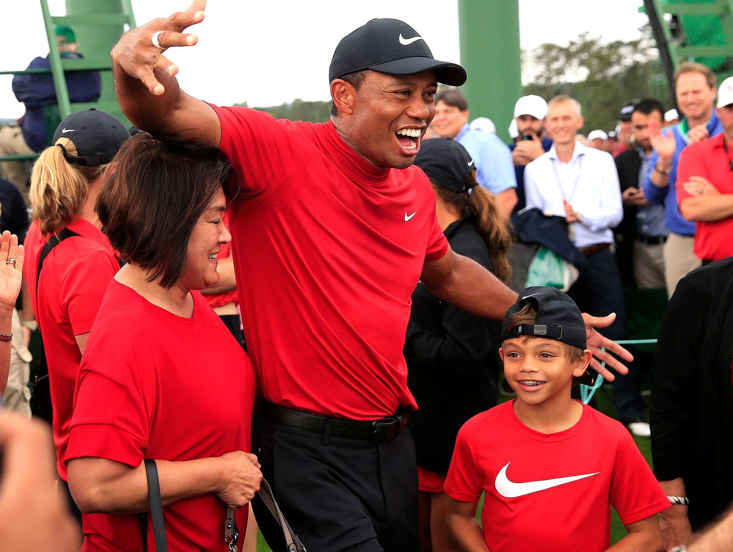 Tiger Woods Says the ‘Love and Support’ of His Kids ‘Means the World’ After Masters Win