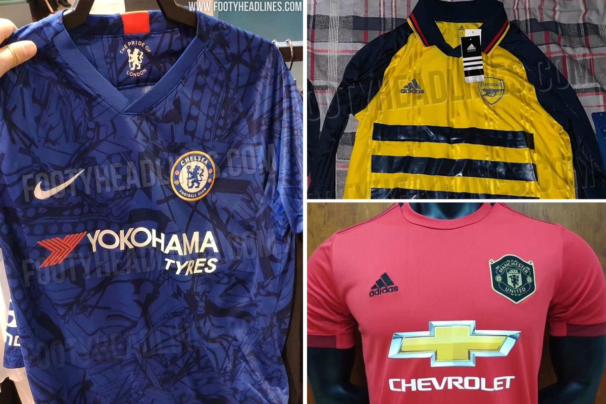 Football kits 2019/20: What Arsenal, Man Utd, Chelsea, Liverpool plus the rest will be wearing next season