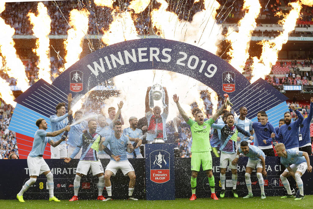 Man City Wins FA Cup, completes sweep of English trophies