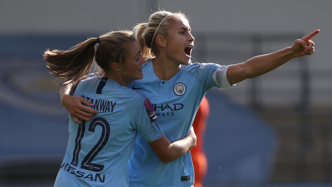 Manchester City cup double can help push women’s game to next level