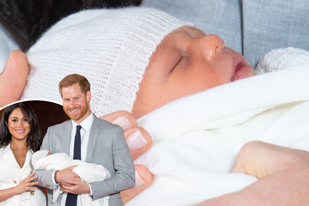 Meghan Markle and Prince Harry proudly pose with ‘amazing’ royal baby – and she says ‘I have the two best guys in the world’