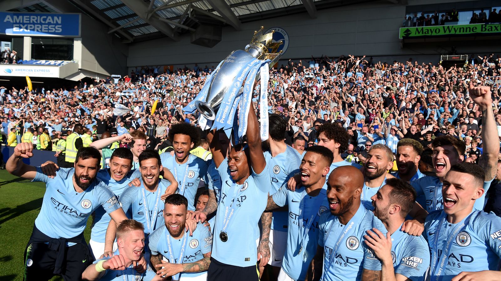 The numbers behind Manchester City’s Premier League title triumph