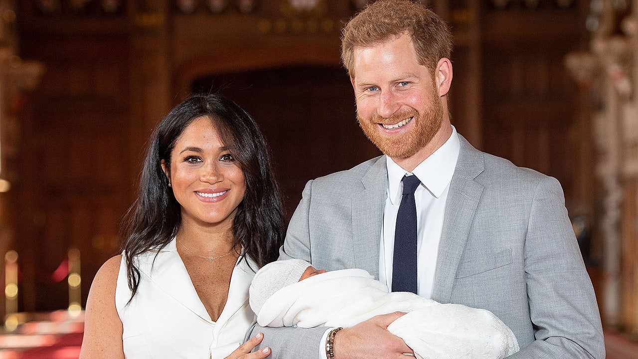 Prince Harry and Meghan Markle debut Baby Sussex