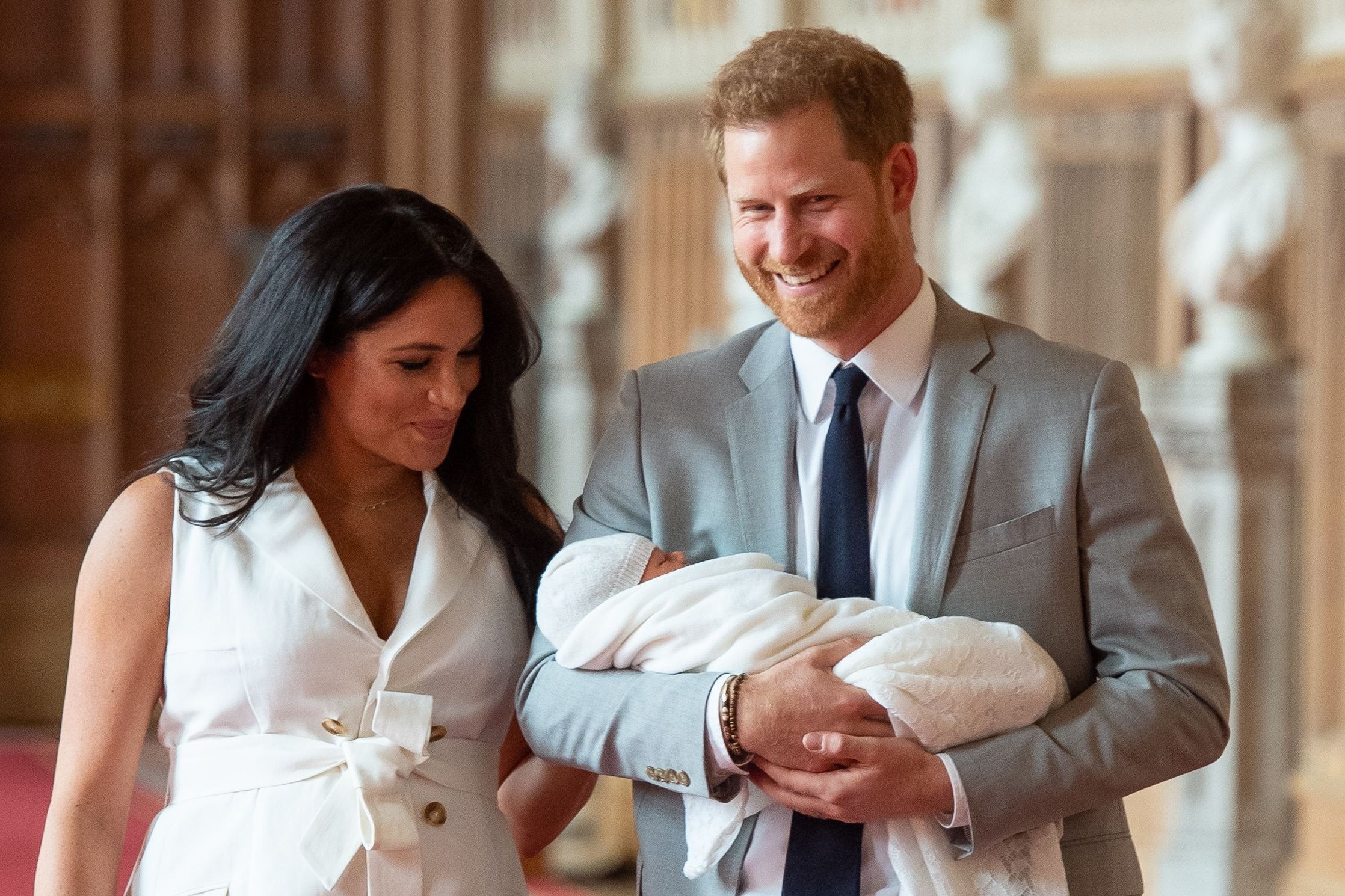 Prince Harry heads back to work just days after birth of his son