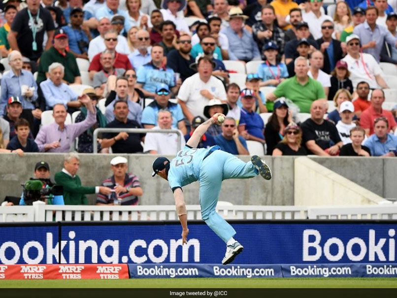 Watch: Ben Stokes Takes Spectacular Catch In England vs South Africa World Cup Opener