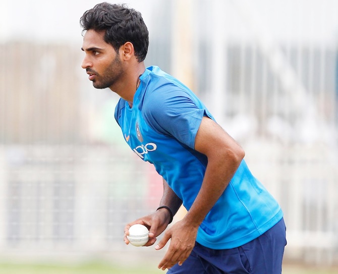 Bhuvneshwar Kumar eyes Lord’s return for World Cup final