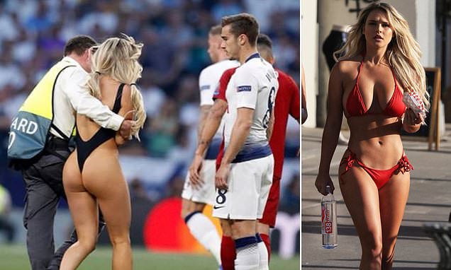 Champions League streaker, 22, says the £3.8m stunt will help her retire by 30 as she reveals she is planning more pitch invasions and says Liverpool players sent her flirty messages after the final