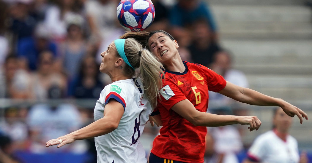 USWNT Leads Spain, 2-1: Live Updates from Women’s World Cup