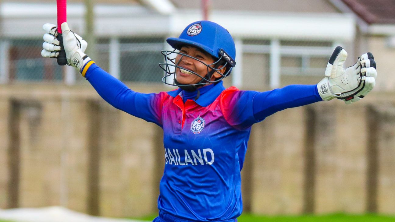 From 40 all out to the T20 World Cup – Thailand women live the dream