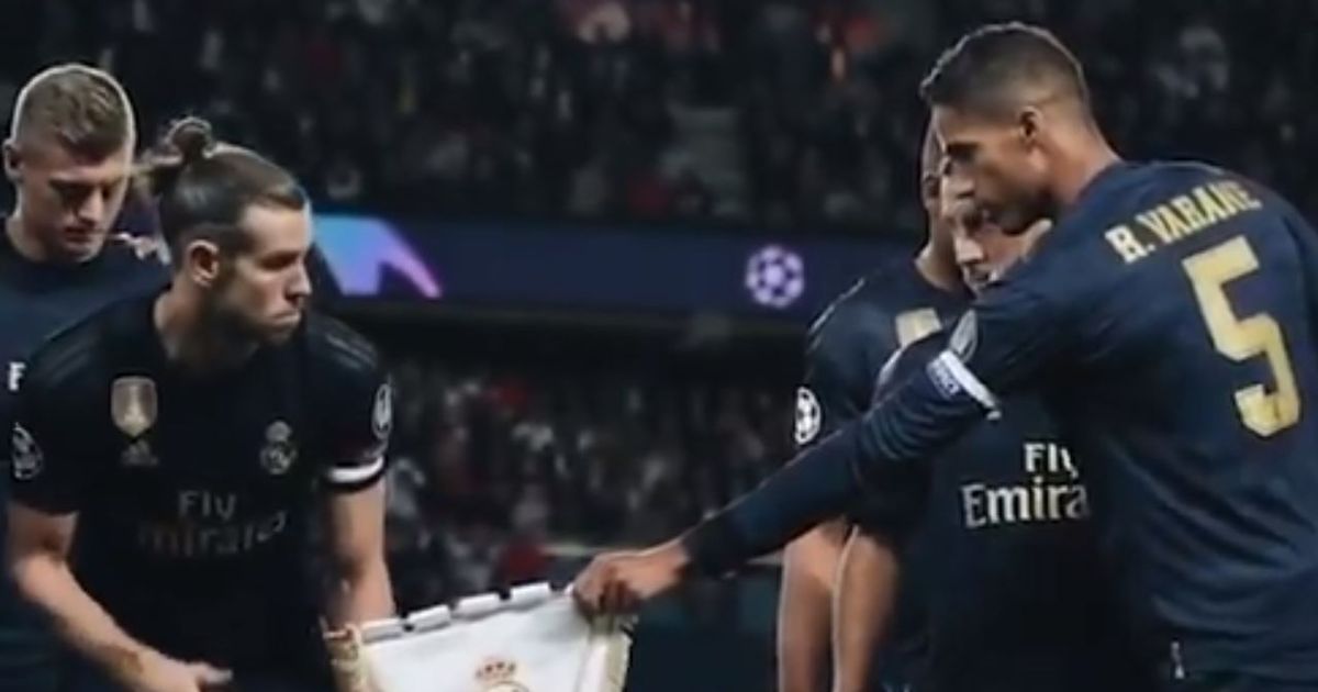 The awkward Gareth Bale video spotted before Real Madrid v PSG