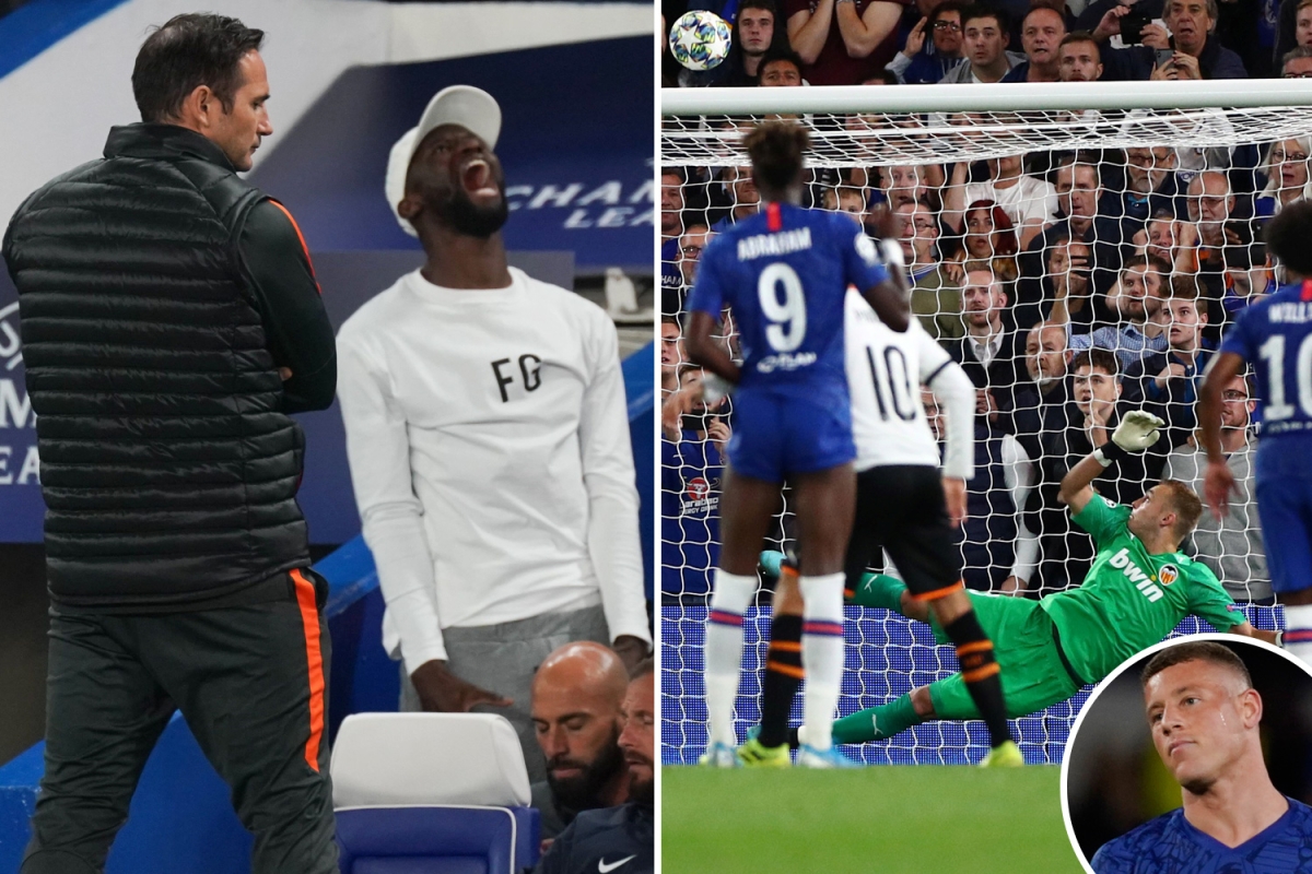 Chelsea 0 Valencia 1: Late Barkley penalty miss denies Blues in Lampard’s first Champions League game as boss