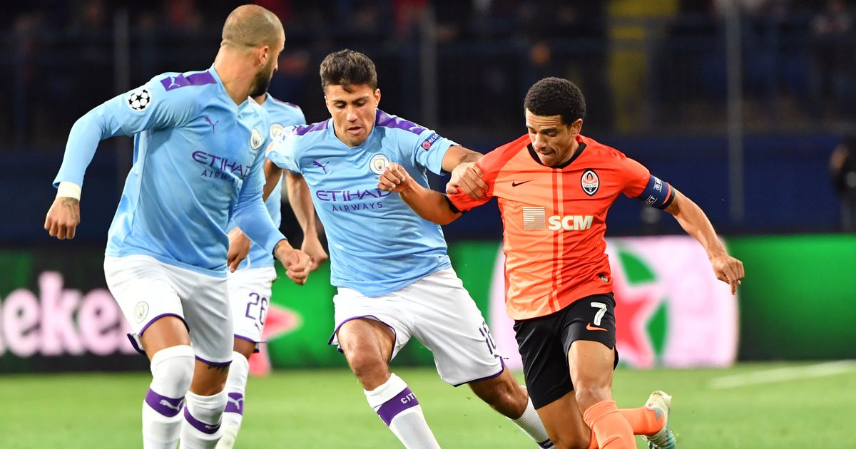 Shakhtar Donetsk vs Manchester City LIVE score and goal updates