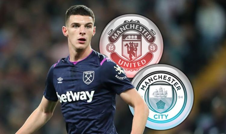 West Ham set Declan Rice price tag to ward off Man Utd and Man City transfer interest