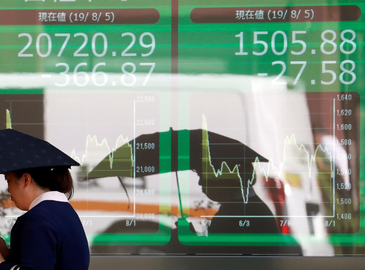 Asian shares cheered by Brexit deal hopes, sterling shines