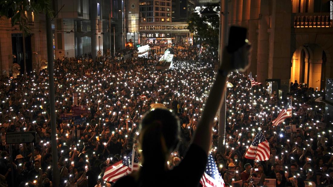 House approves bill supporting pro-democracy activists in Hong Kong