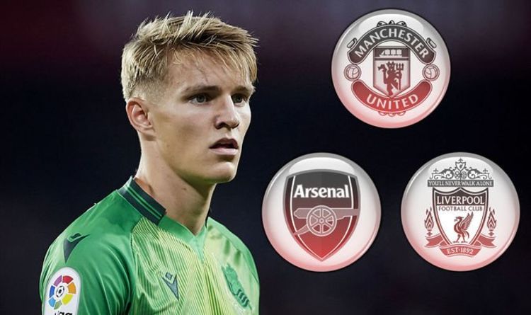 Man Utd eyeing Martin Odegaard transfer but Liverpool and Arsenal also keen