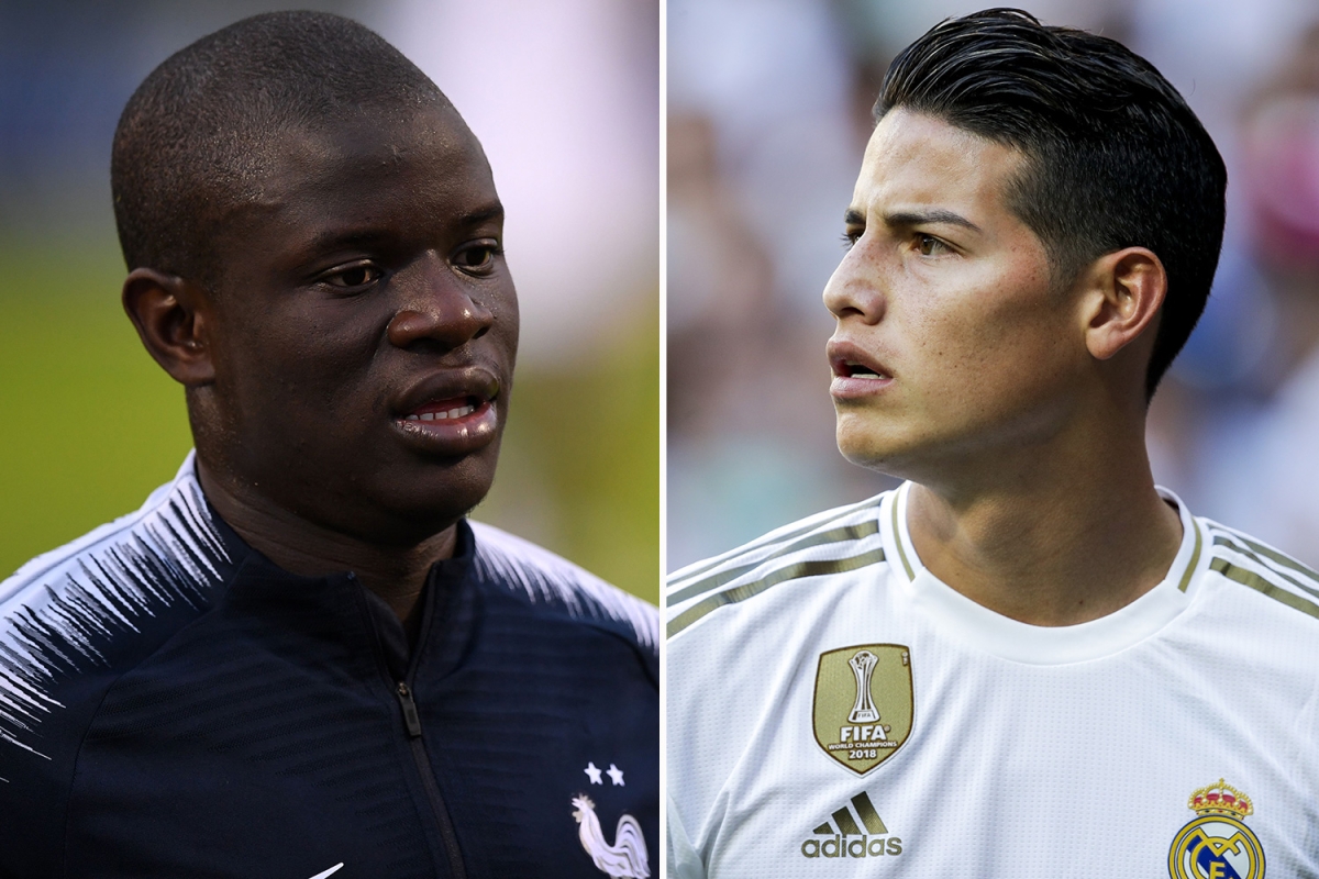 Real to offer Chelsea £86m plus Rodriguez for Kante in huge transfer deal after missing out on Pogba