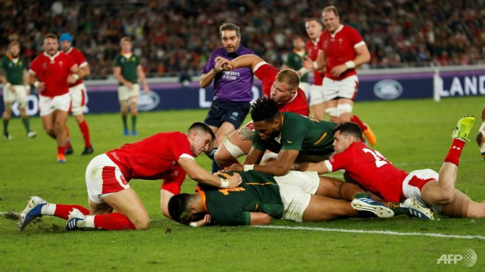 Rugby: South Africa’s Pollard breaks Welsh hearts in World Cup semi-final