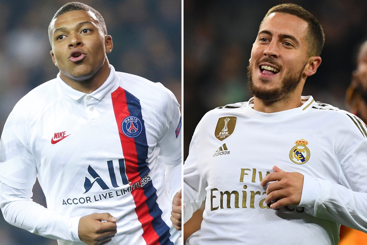 Eden Hazard begs ‘if only I could bring Kylian Mbappe to Real Madrid’ and touts PSG star to be best player in world soon