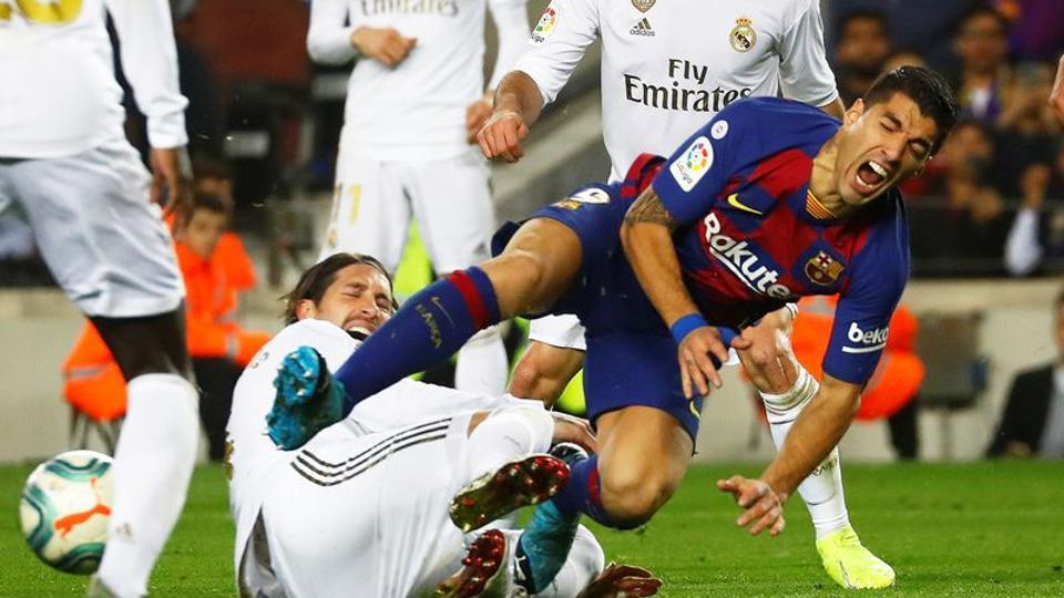 Barcelona, Real Madrid draw as Clasico marred by violence