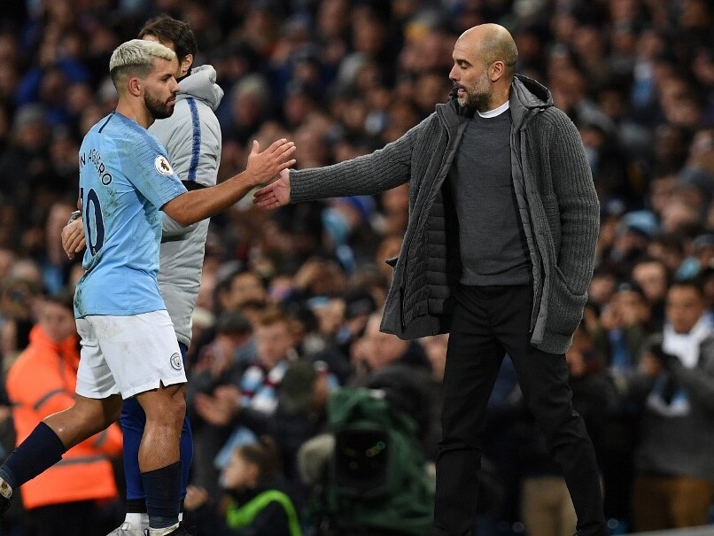 Pep Guardiola Says Sergio Aguero Is “Irreplaceable” At Manchester City