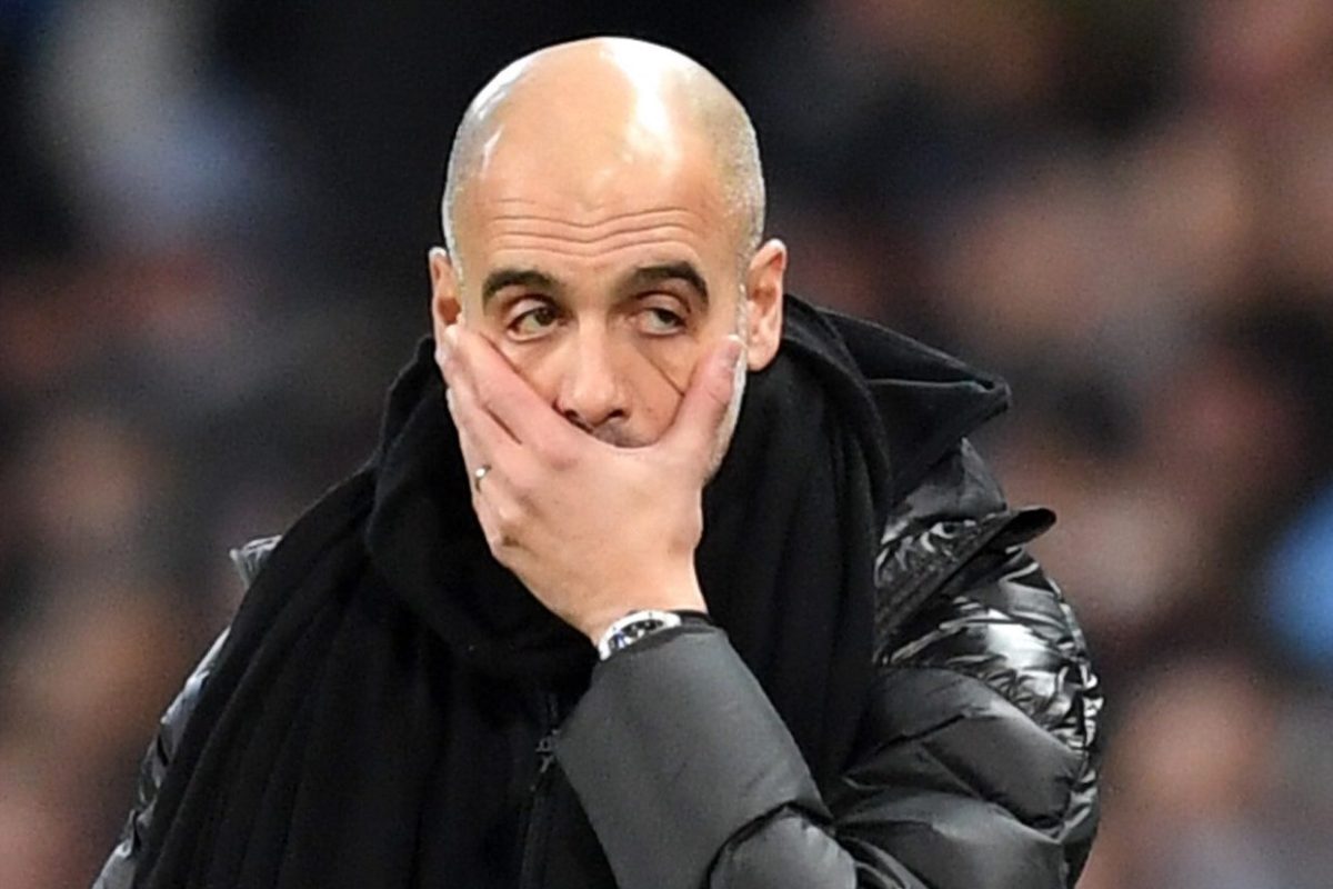 Pep Guardiola writes off Man City’s hopes of catching Liverpool in title race and dismisses Champions League too