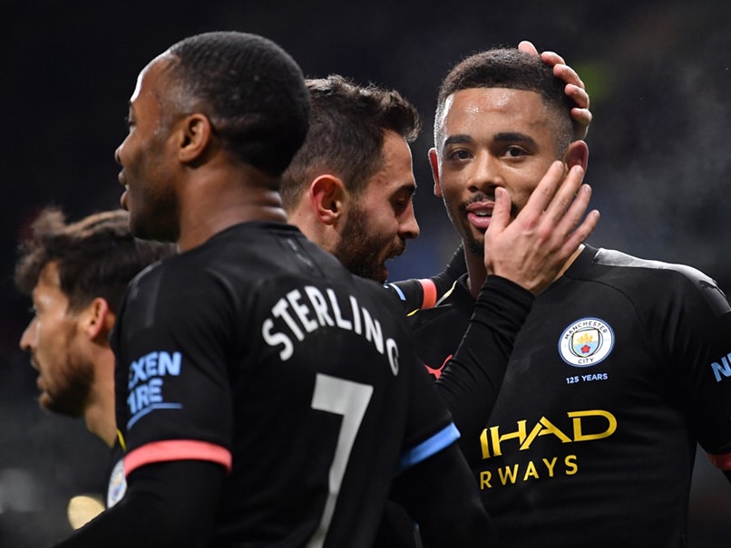 Premier League: Gabriel Jesus Finds Goal Touch As Manchester City Bounce Back To Thrash Burnley FC