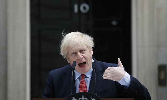 Boris Johnson channels Churchill to say we are near the ‘end of the first phase’ in fight against coronavirus – but lockdown MUST go on – and pledges ‘open and transparent’ debate with Opposition and business leaders to get Britain back to work