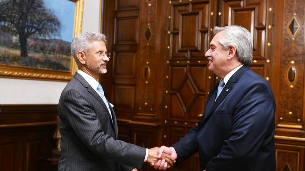 Jaishankar holds talks with Argentine President; discusses trade ties, defence cooperation